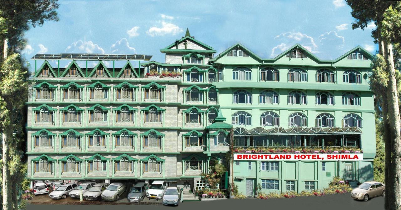 Brightland Hotel Shimla Bagian luar foto
